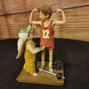 Prayers & Promises A Work In Progress Stone Figure Statute 6"